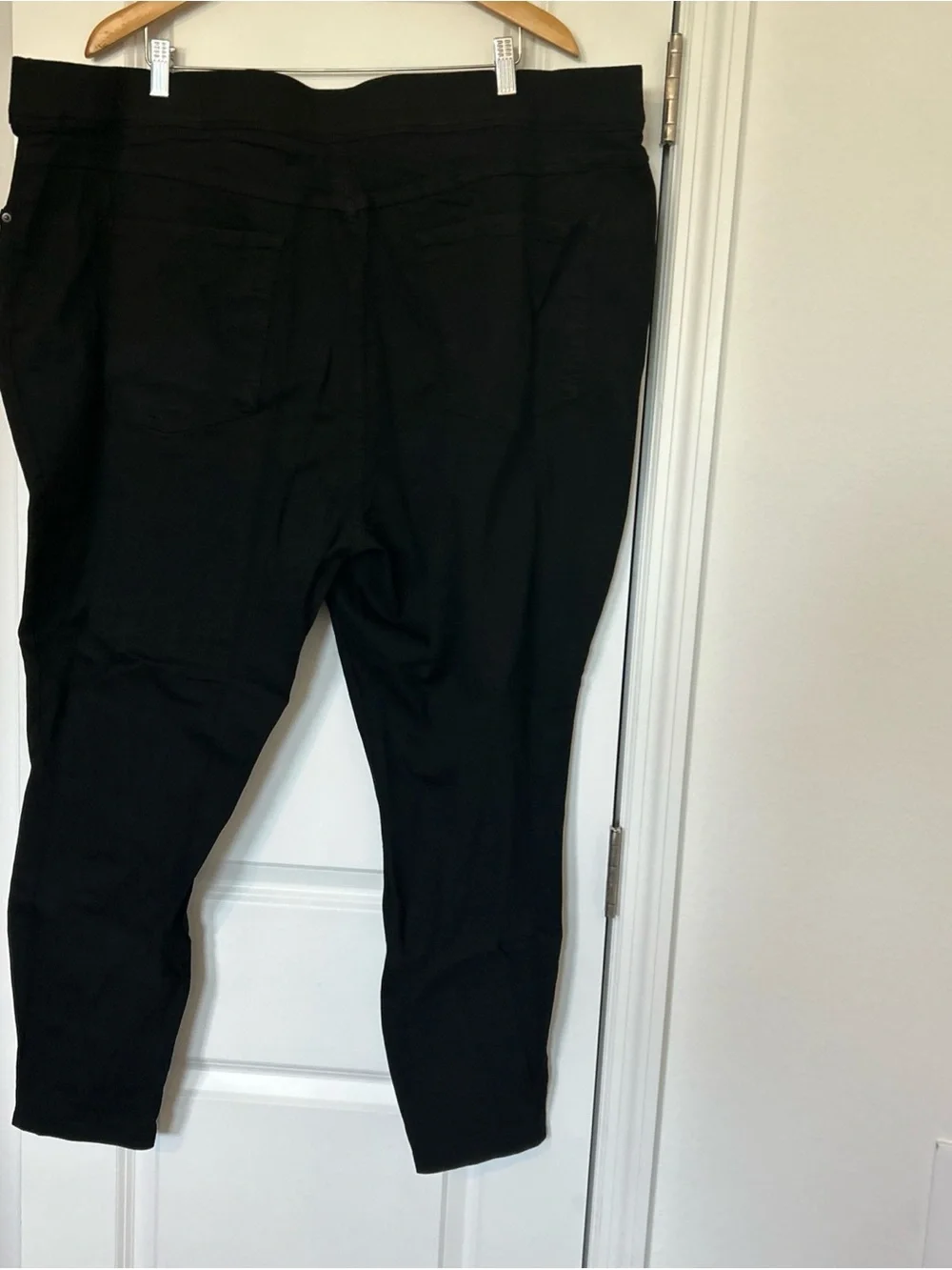 Terra & Sky Women's Plus Size Jegging- Black 4x NWT